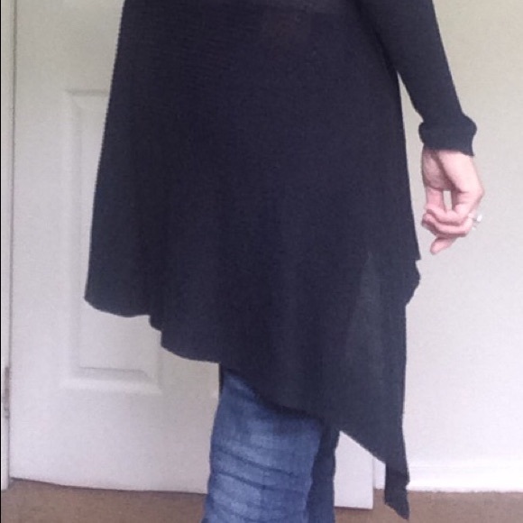 Navy open sweater - Picture 4 of 7